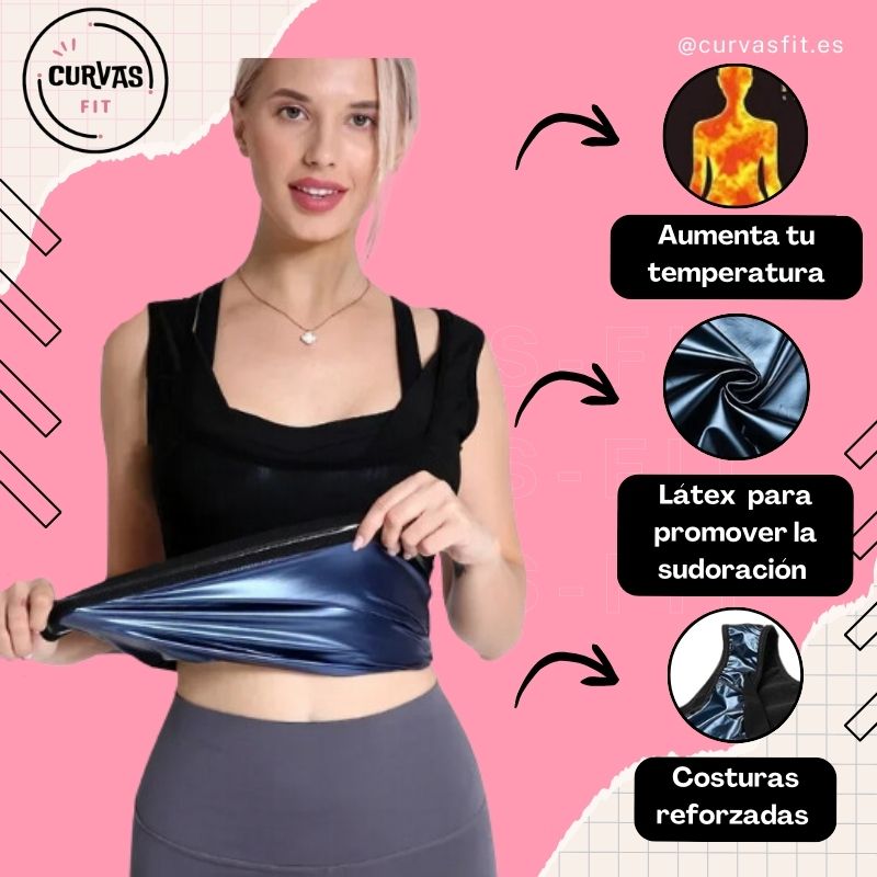 camiseta reductora fit - Curvasfit